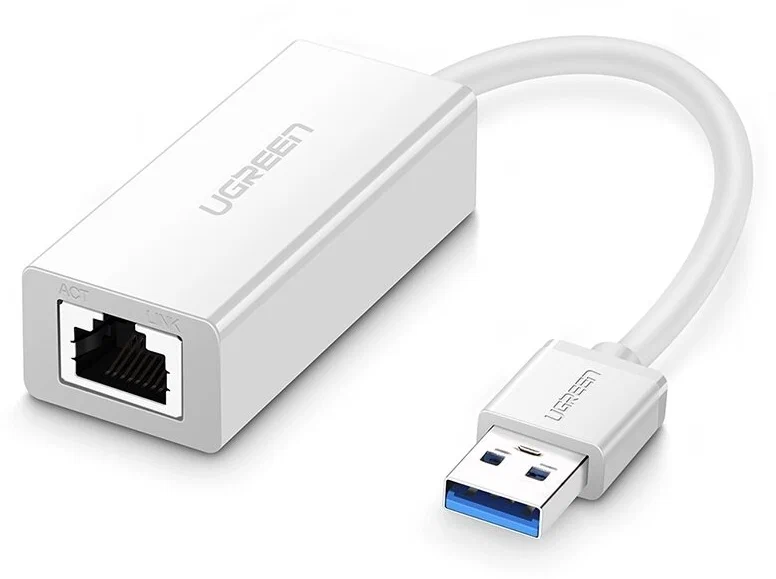 UGREEN USB 3.0 TO GIGABIT ETHERNET ADAPTER (20255)