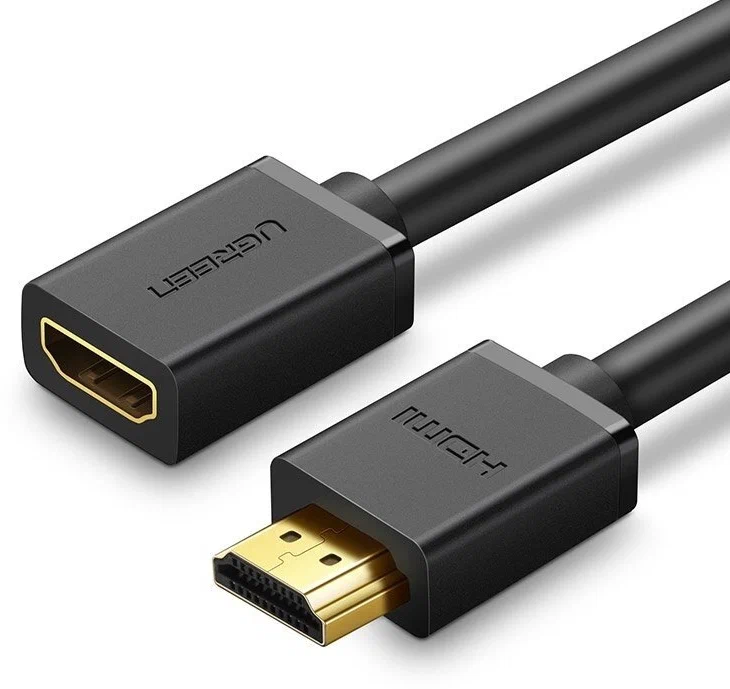 UGREEN HDMI MALE TO FEMALE EXTENSION CABLE 2M (10142)
