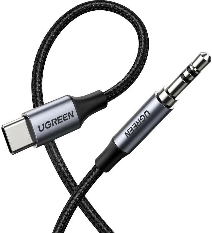 UGREEN USB-C MALE TO 3.5MM MALE AUDIO CABLE 1M (30633)