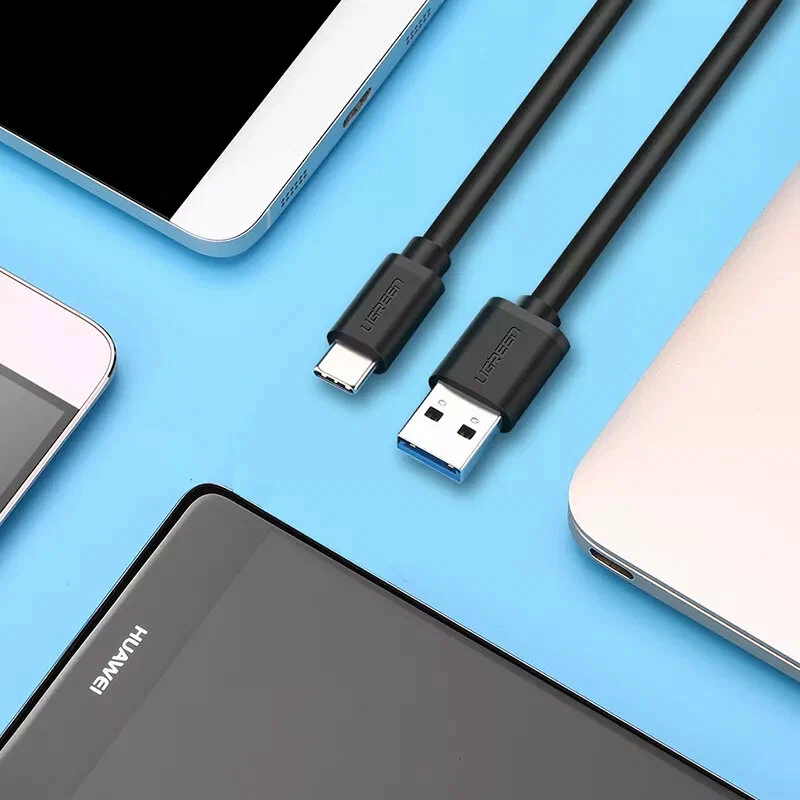 UGREEN USB 3.0 A  TO USB-C  CABLE NICKEL PLATING 1.5M (20883)