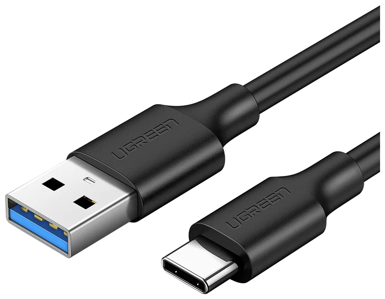 UGREEN USB 3.0 A  TO USB-C  CABLE NICKEL PLATING 0.5M (20881)