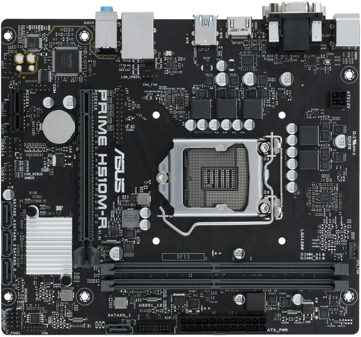 ASUS PRIME H510M-R-SI