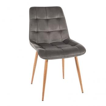 CHIC D VELVET OAK FRAME / GREY BLUVEL 14