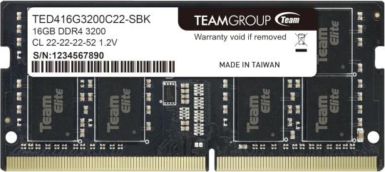 TEAM GROUP 16GB DDR4 3200MHZ