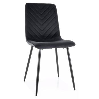 DAREN VELVET BLACK FRAME BLACK BLUVEL 19