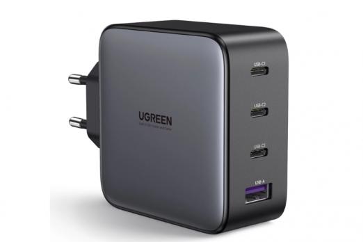 UGREEN GAN TECH FAST CHARGER USB-A + 3 USB-C 100W (40747)